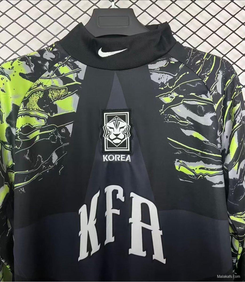 2026 South Korea Hollywood Goalkeeper Long Sleeve Jersey