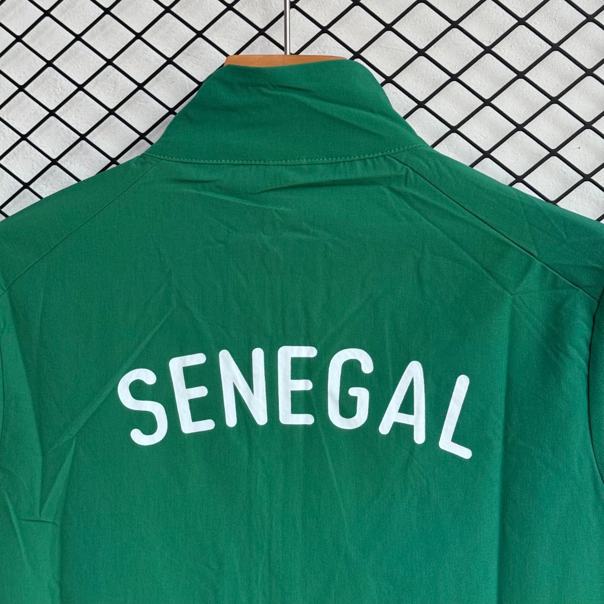 25/26 Senegal National Team Green Full zipper Jacket Tracksuit+ long pants