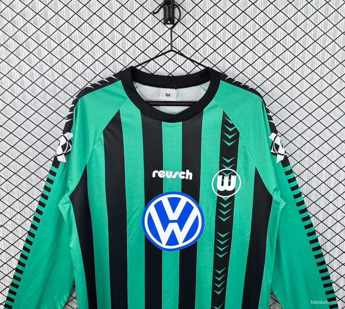 Retro 94/95 Wolfsburg Home Long Sleeve Jersey