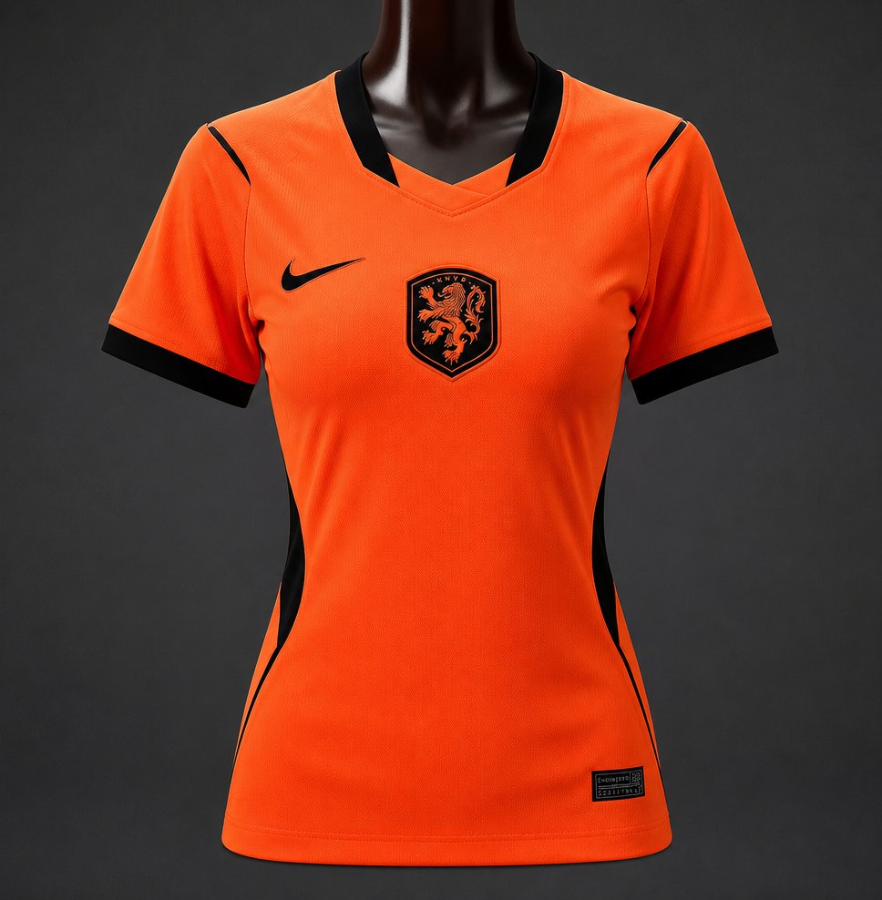 2026 Netherlands Home Women Jersey