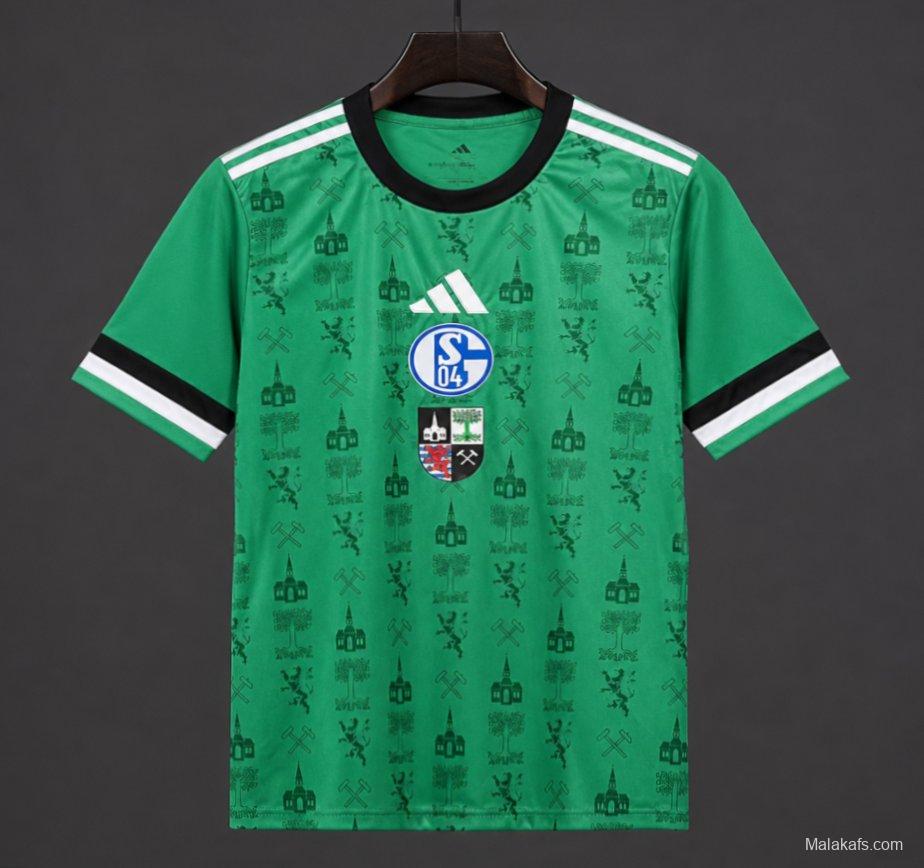 25/26 Schalke 04 100th Centennial Green Jersey