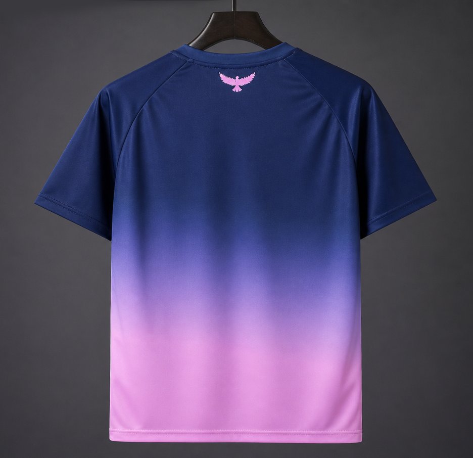 2026 Tunisia "Navy-to-Pink Gradient" Special Edition Jersey