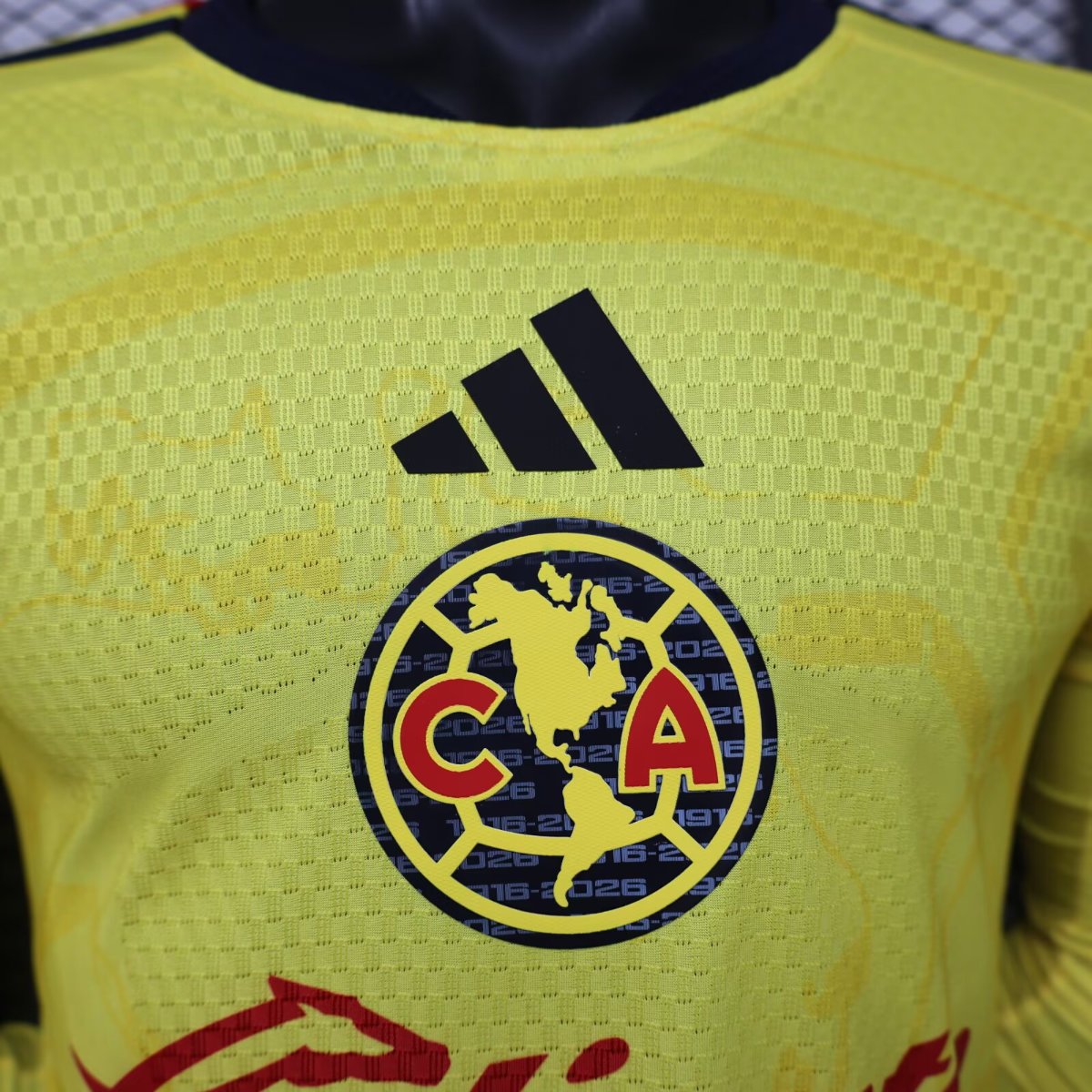 Player Version 26/27 Club America Home Long Sleeve Jersey