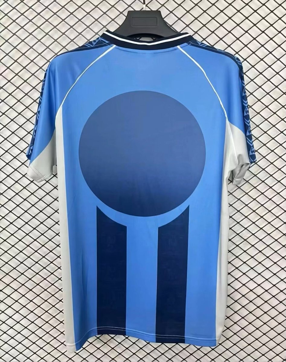 Retro 1995/97 Coventry City Sky Blue & Navy Stripe Home Jersey