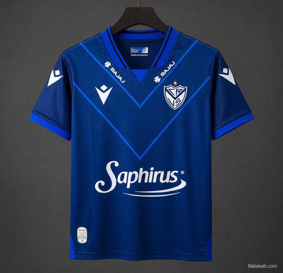 Player Version 26/27 Vélez Sársfield Navy Blue V-Geometric Away Jersey