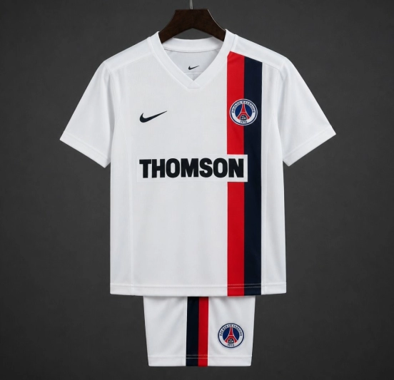 Retro Kids 02/03 PSG/Paris Saint-Germain Away Jersey