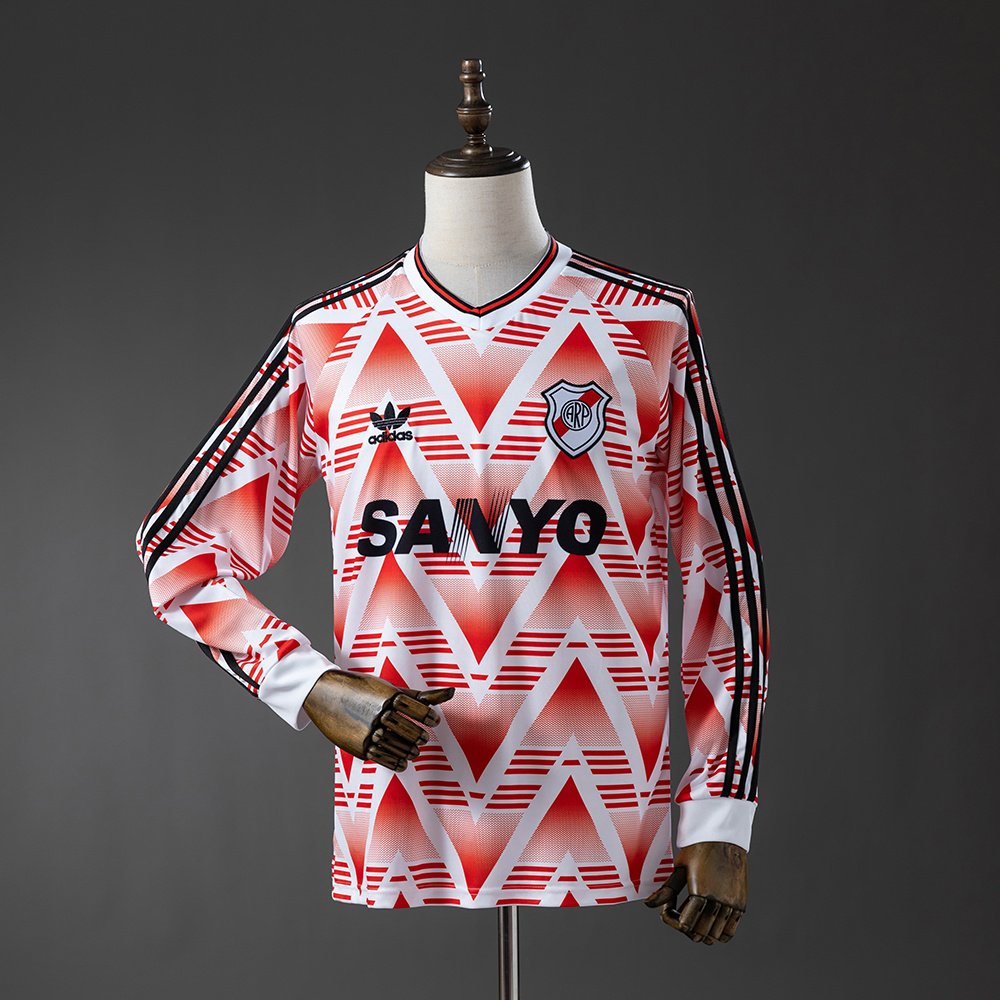 River Plate 92/93 Away Long-Sleeved Retro Jersey S-XXL7