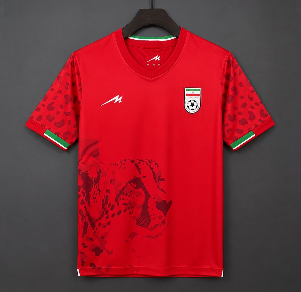 2026 Iran Away Red Jersey