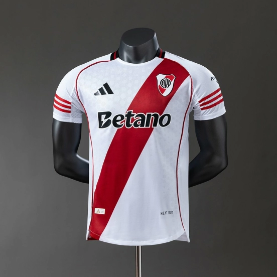 Player Version 25/26 River Plate Home Jersey