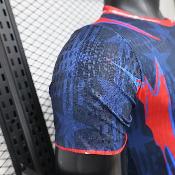 Player Version 26/27 PSG x Jordan Special Navy Blue/Red Jersey