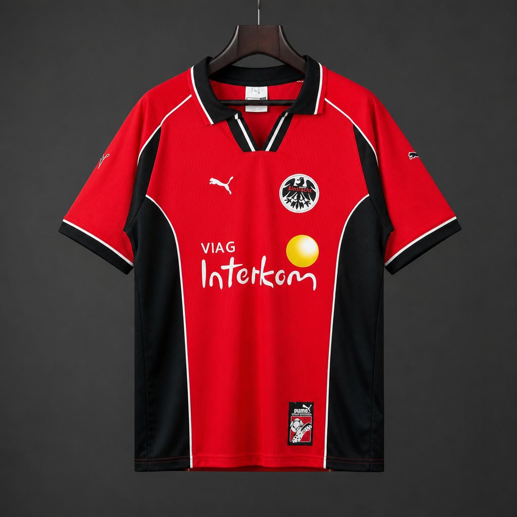 Retro 99/00 Eintracht Frankfurt Home Jersey