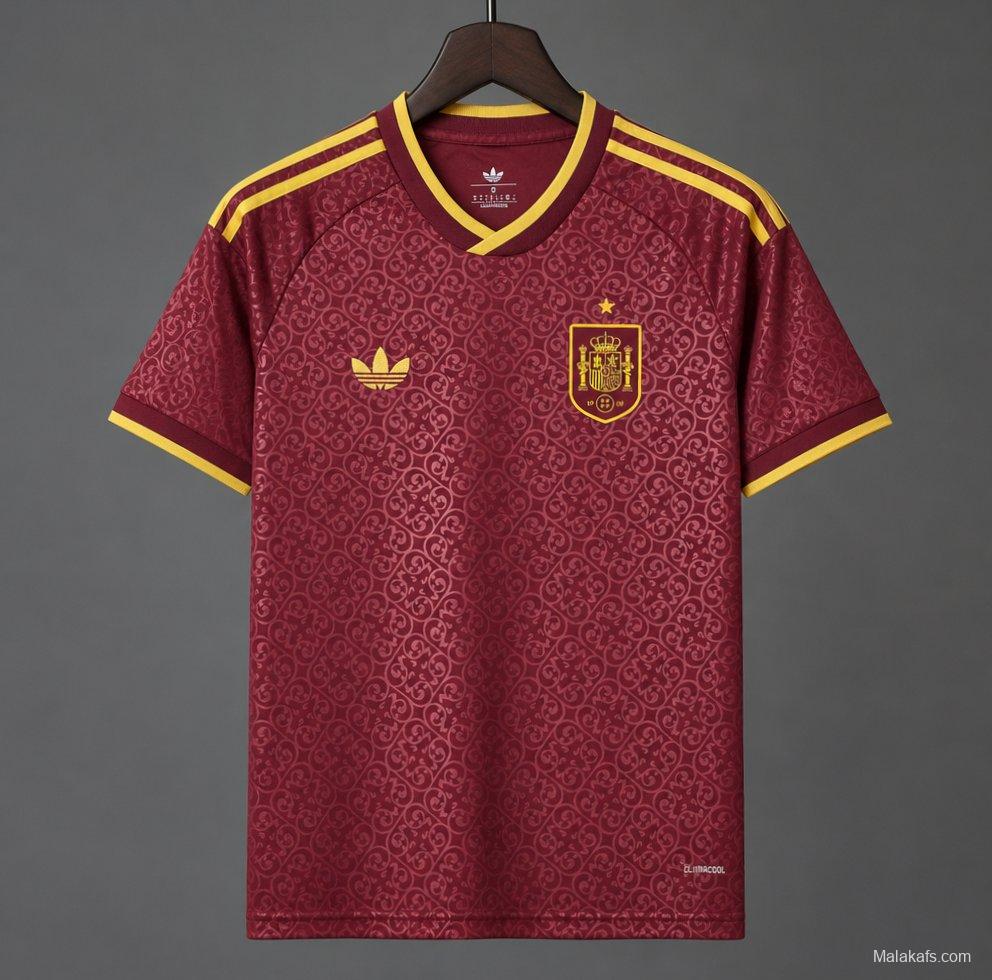 2026 Spain Third Wine Jersey