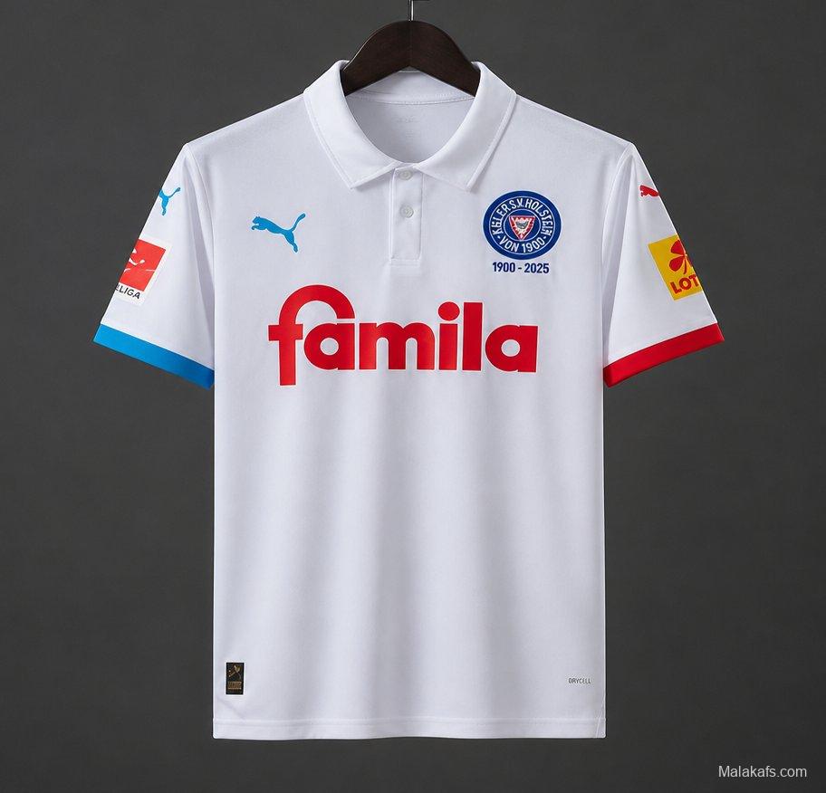26/27 Holstein Kiel White 125th Anniversary Away Jersey