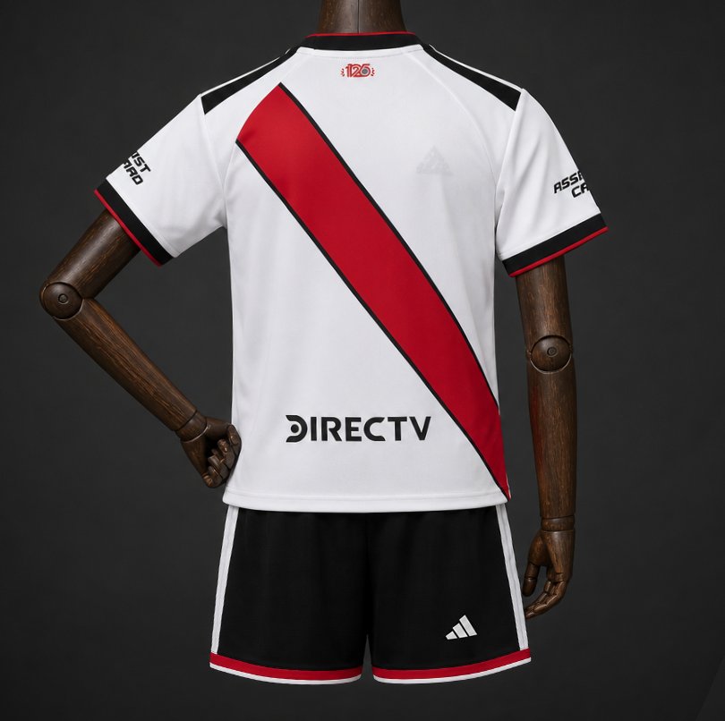 26/27 Kids River Plate Home Jersey