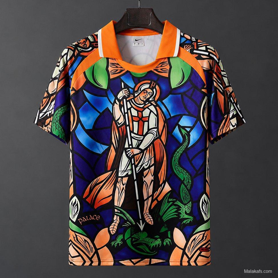 2026 Palace x Nike England Football 'Bright Crimson' Jersey