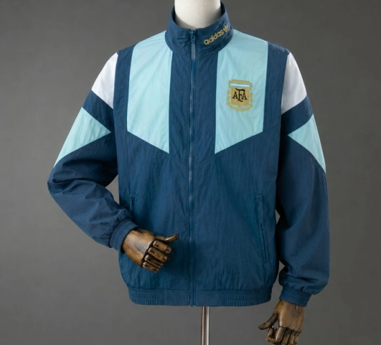 Argentina FIGC EQT Track Top Windbreaker