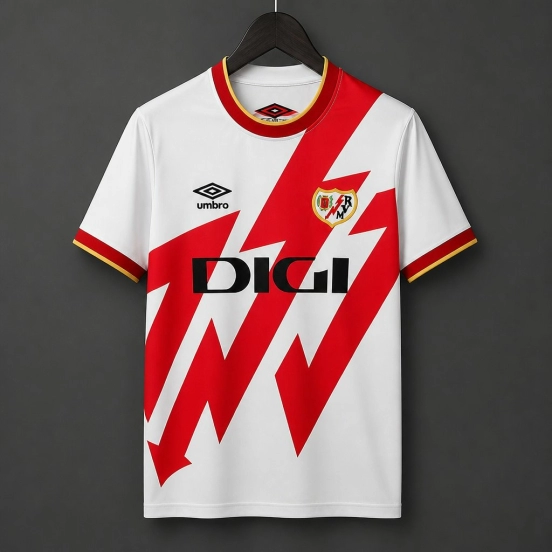 26/27 Rayo Vallecano Home Jersey
