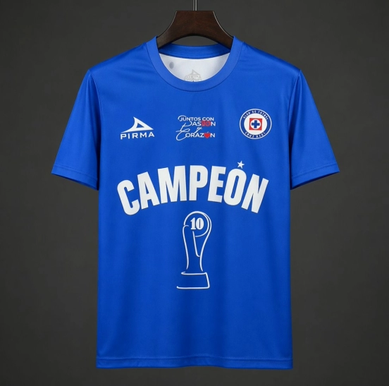 26/27 Cruz Azul Champions Blue Jersey