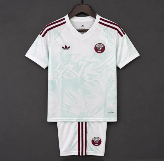 2026 Kids Qatar Away  Jersey