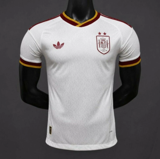 2 Star 2026 Spain Away White Jersey