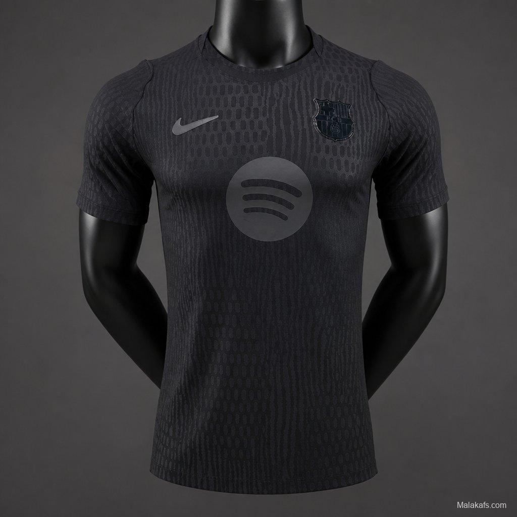 Player Version 26/27 Barcelona Black Training Jersey