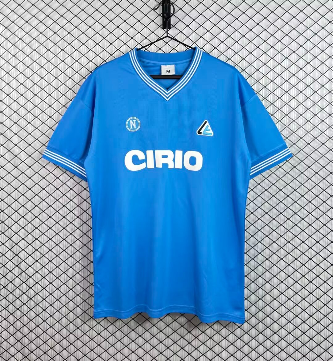 Retro 84/85 SSC Napoli Home Jersey