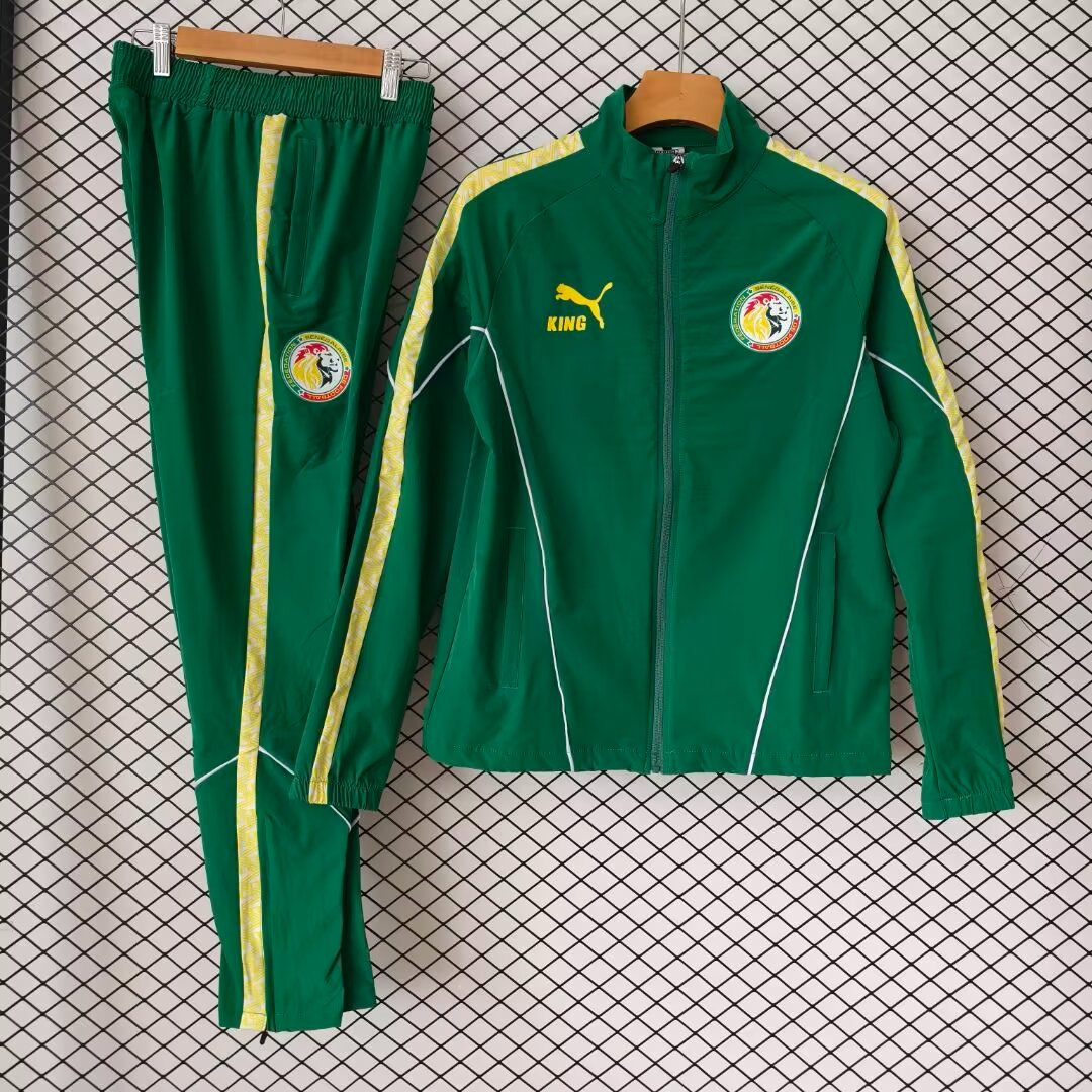 26/27 Senegal Green Training Tracksuit