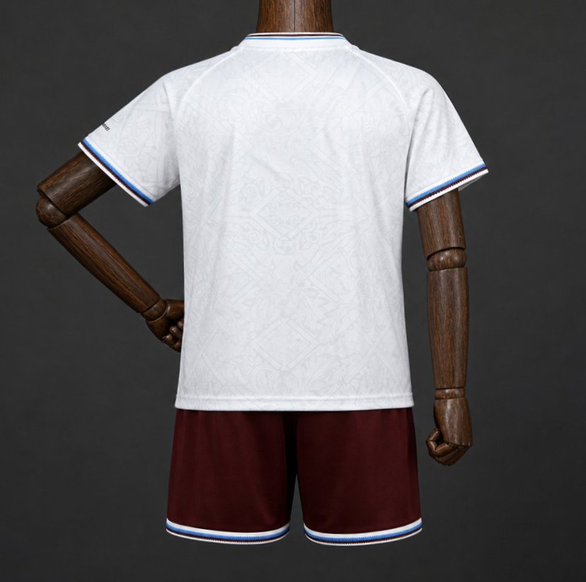 Kids 26/27 West Ham United White Away Jersey Kit