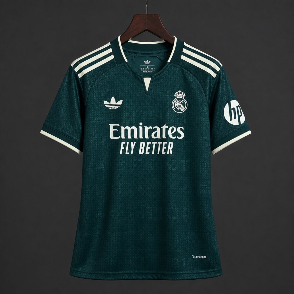 26/27 Women Real Madrid Away Green Jersey