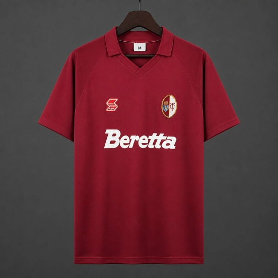 Retro 92/93 Torino Home Red Jersey