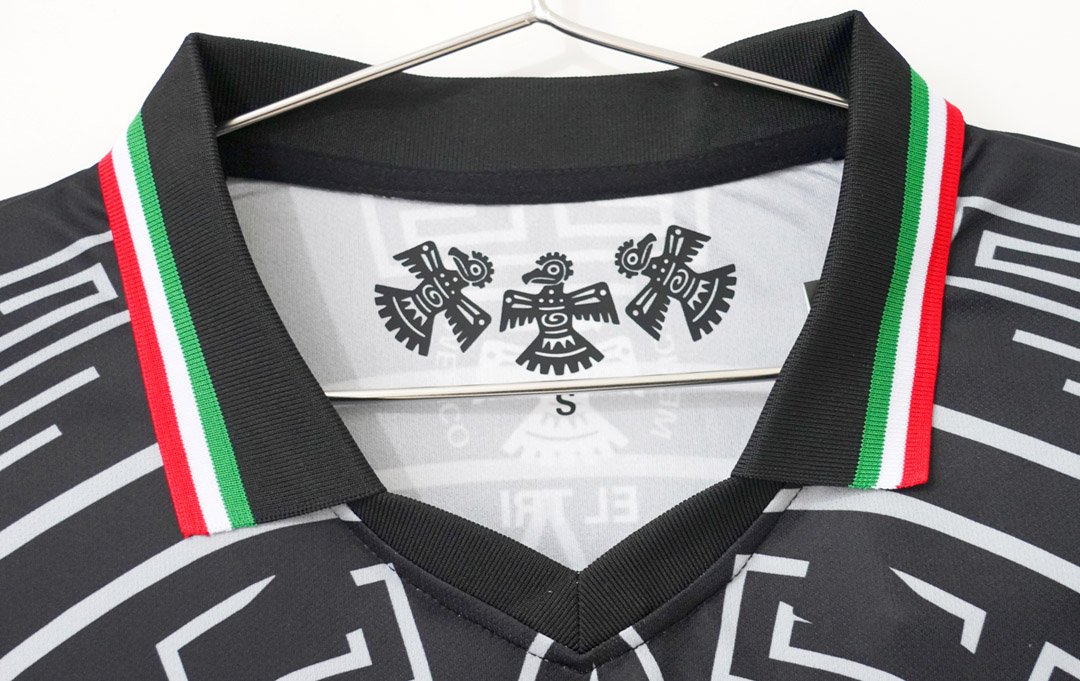 2026 Mexico Special Edition Black with Virgin of Guadalupe and Aztec Pattern Jersey