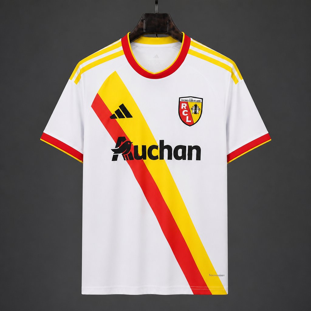 26/27 Lens Third White Jersey