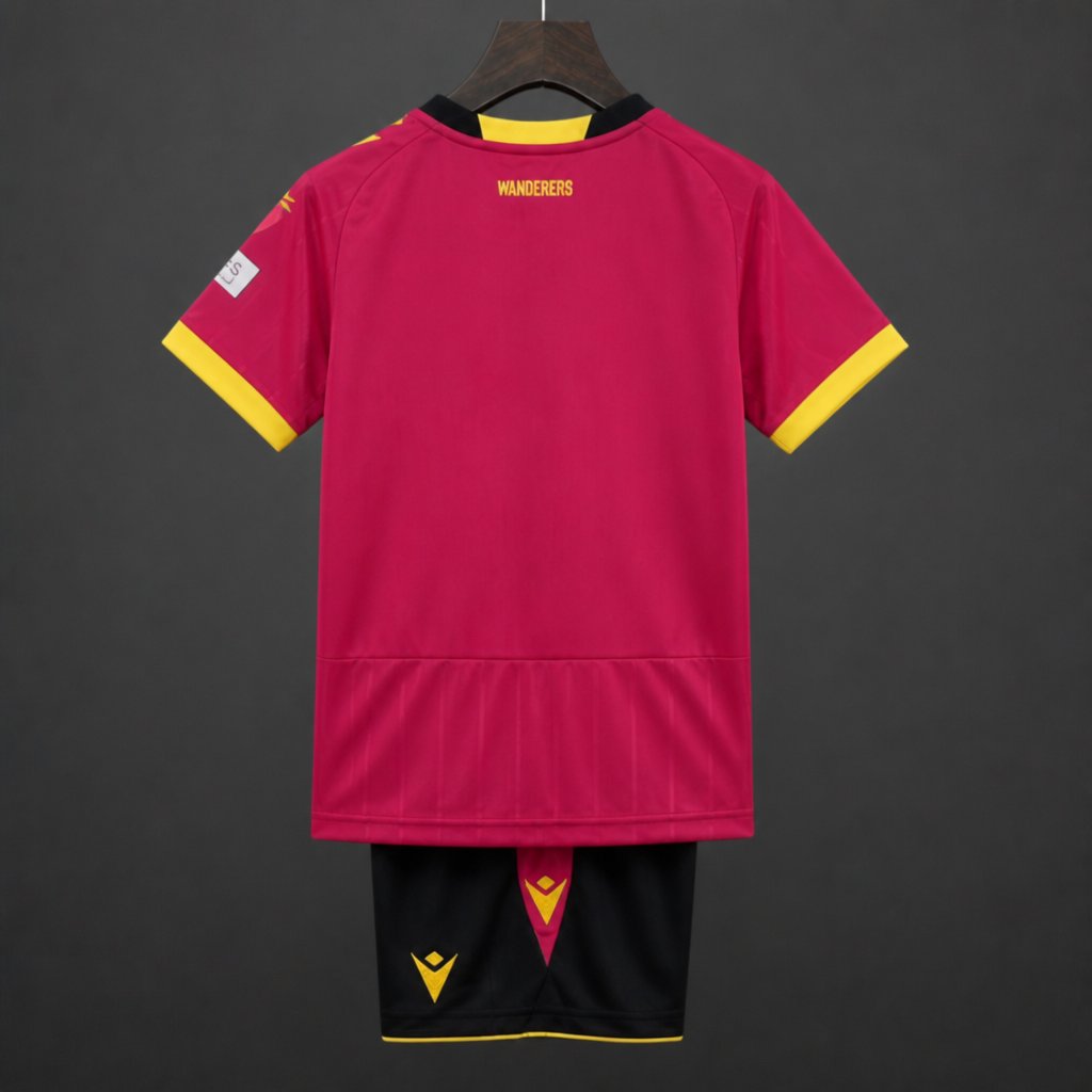 26/27 Kids Bolton Wanderers Away Red Jersey