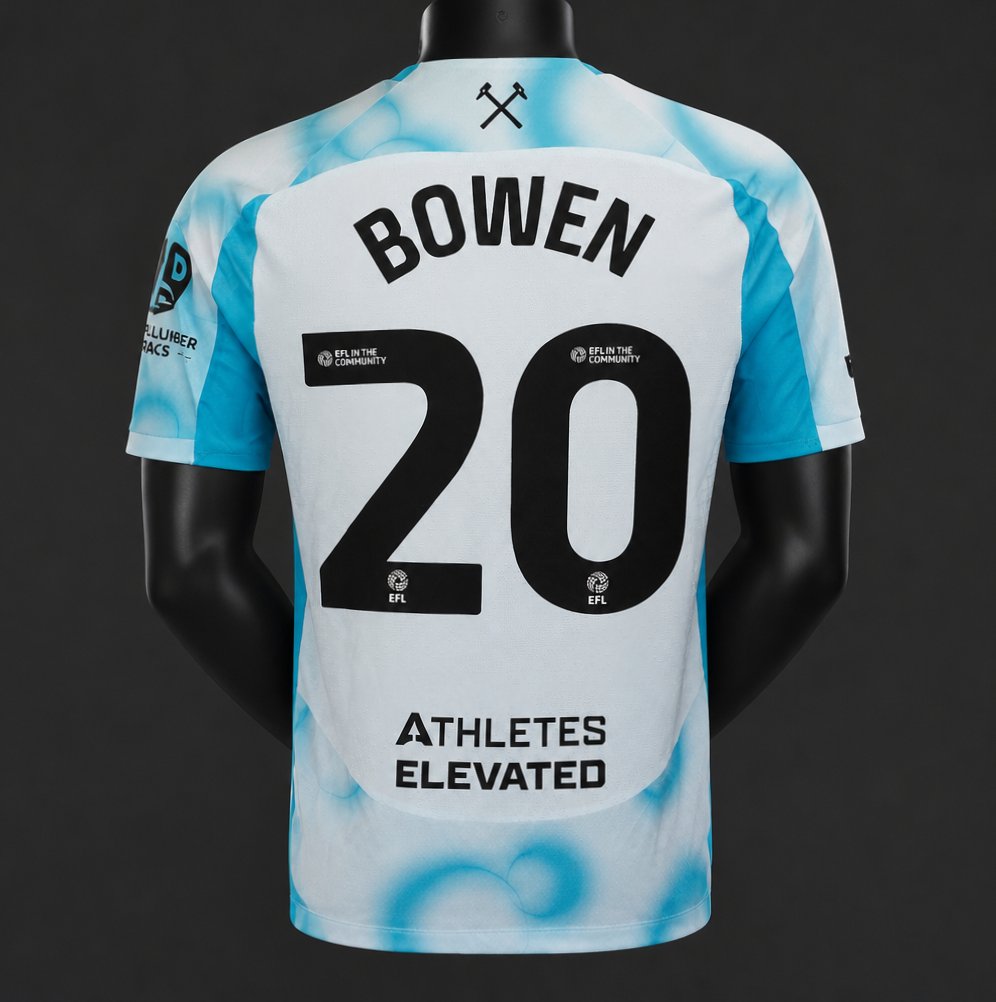 Player Version 26/27 West Ham United Third White & Blue Jersey