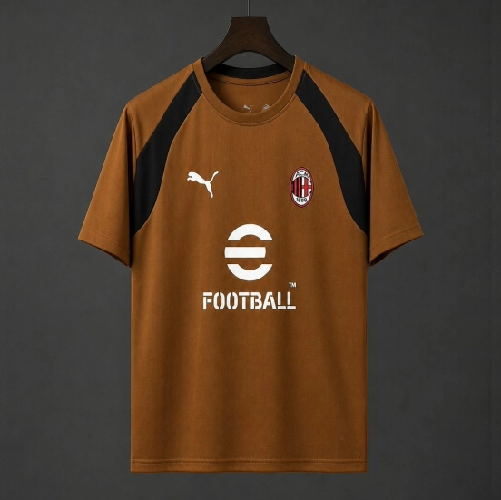 26/27 AC Milan Training Brown Jersey