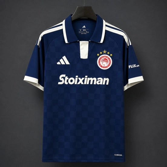 26/27 Olympique Marseille Training 3 Navy Blue Jersey