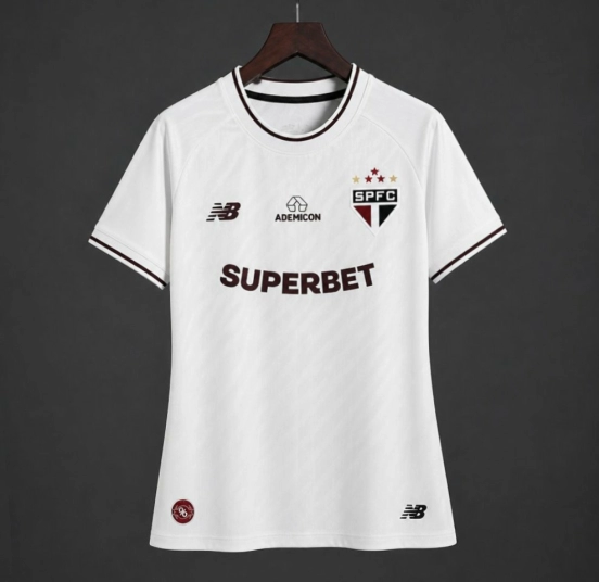 26/27 Womens São Paulo FC White Home Jersey