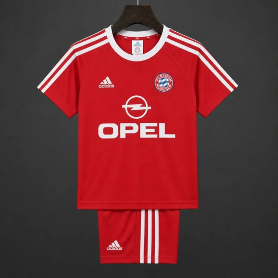 Retro 01/02 Kids Bayern Munich Home Jersey