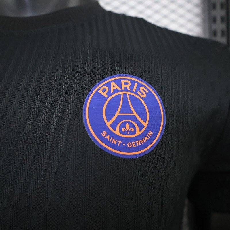Player Version 26/27 PSG/Paris Saint-Germain Training Black/Orange Jersey