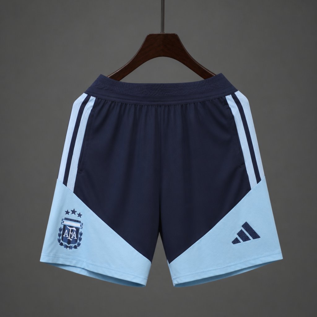 Player Version  2026 Argentina National Team  Training Blue Shorts
