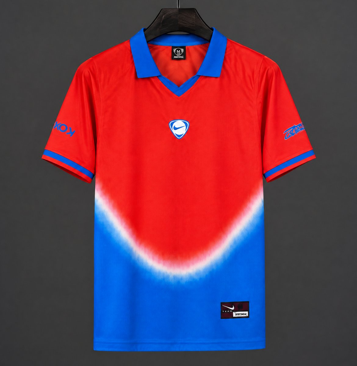 2026 South Korea x Travis Scott Cactus Jack Total 90 Red/Blue Jersey