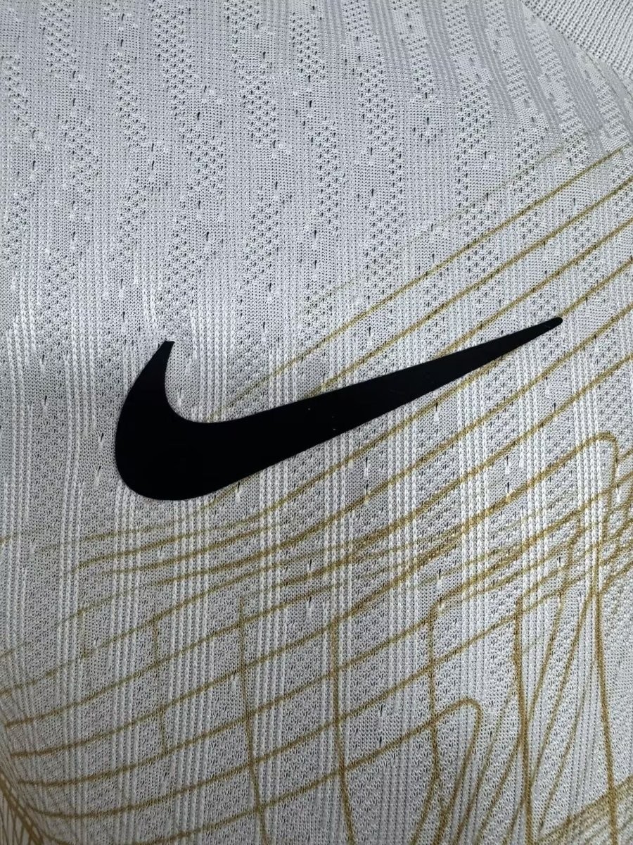 Player Version 26/27 PSG/Paris Saint-Germain Pre-Match White/Gold Jersey