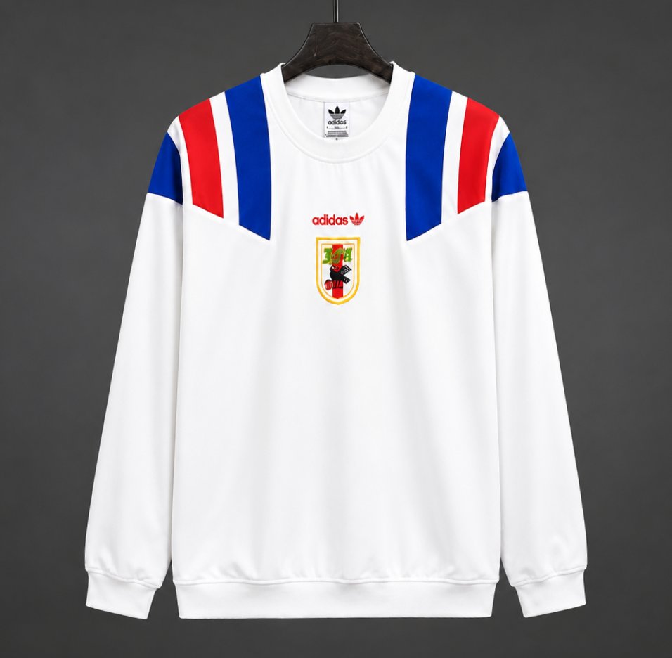 2026 Japan EQT White Long Sleeve Sweatshirt