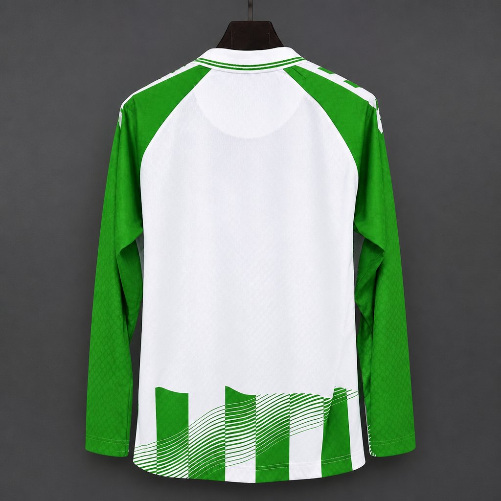 26/27 Real Betis Home Long Sleeve Green Jersey