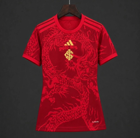 2026  Women  Sport Club Internacional Third Red Jersey
