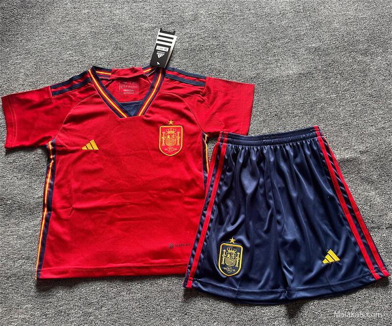 22-23 Spain home Kids Kit